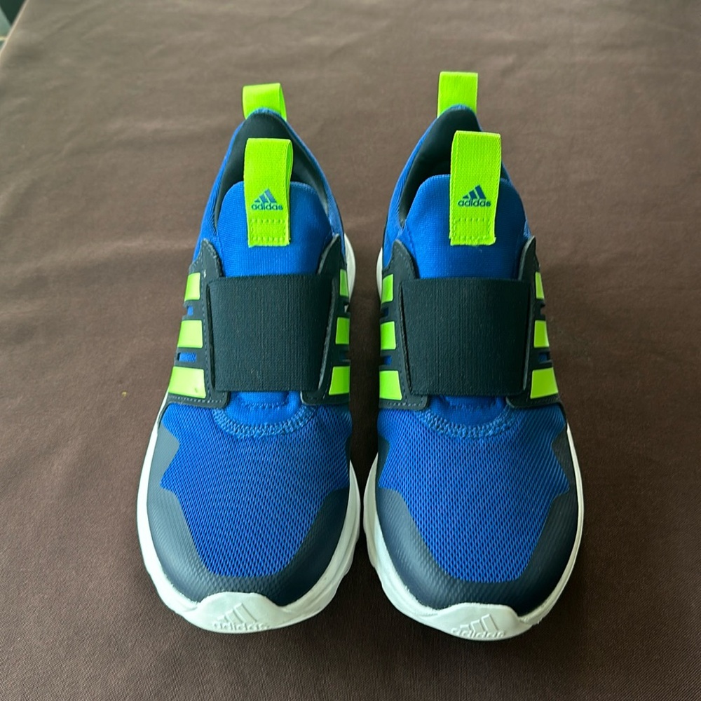 adidas Kids Sneakers - Royal Blue and Lime